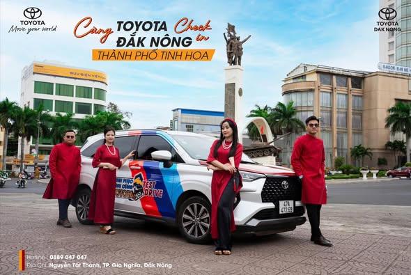 Cùng Toyota Đắk Nông Check-in Thành Phố Tinh Hoa