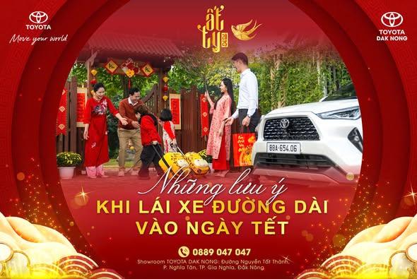 Những Lưu Ý Khi Lái Xe Đường Dài Vào Ngày Tết – Toyota Đắk Nông