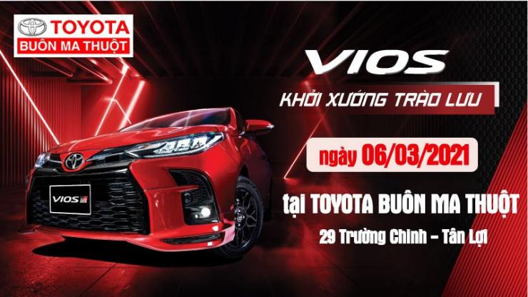 RA MẮT XE TOYOTA VIOS HOÀN TOÀN MỚI 2021