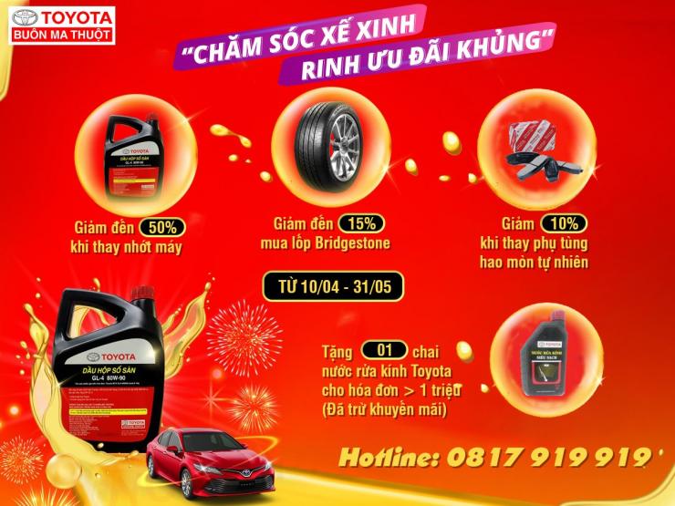 CHƯƠNG TRÌNH KHUYẾN MÃI CHÀO MỪNG ĐẠI LỄ 30.4 VÀ 1.5