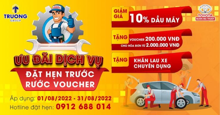 ƯU ĐÃI DỊCH VỤ ĐẶT HẸN TRƯỚC RƯỚC VOUCHER