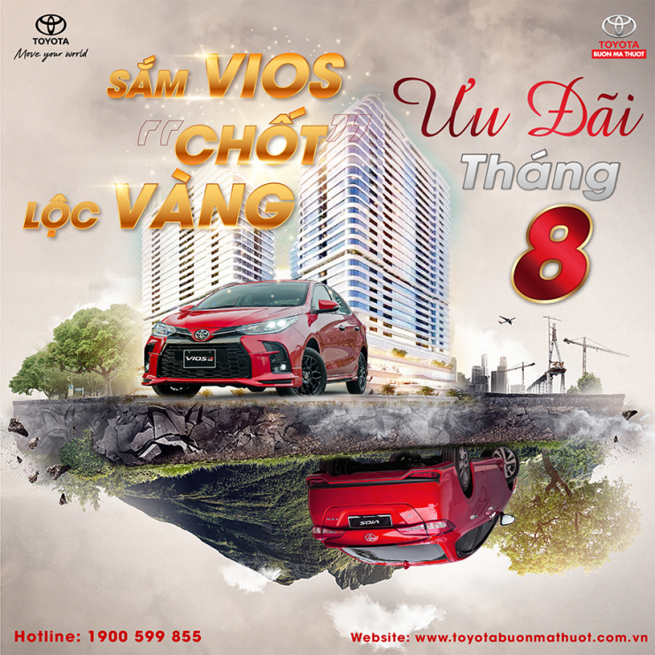 SẮM VIOS CHỐT LỘC VÀNG