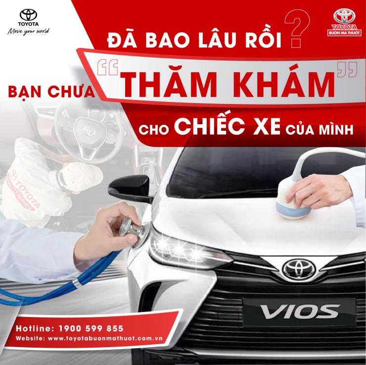 BAO LÂU RỒI BẠN CHƯA “THĂM KHÁM” CHO CHIẾC XE CỦA MÌNH?