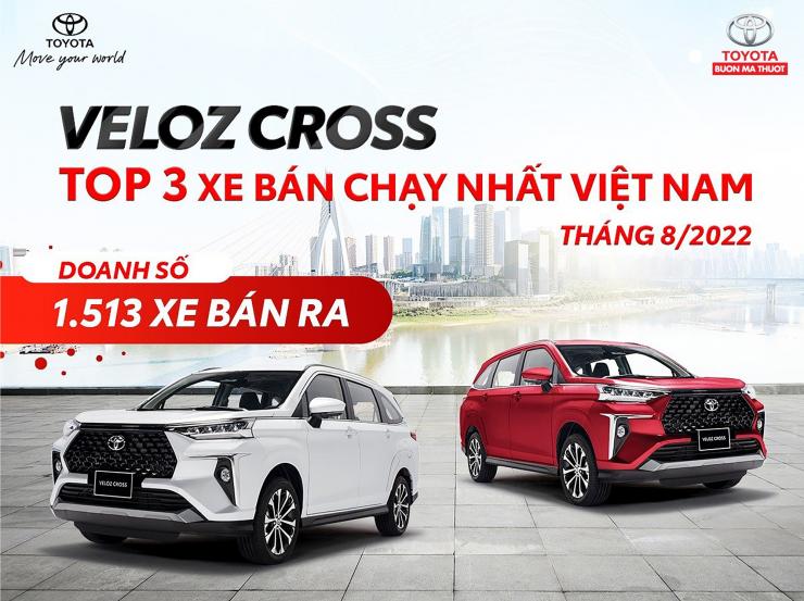 VELOZ LỌT TOP 3 XE BÁN CHẠY NHẤT VIỆT NAM TRONG THÁNG 8