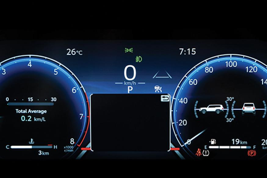 Cụm đồng hồ kĩ thuật số